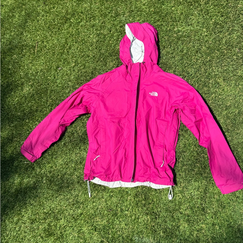 The North Face Fuchsia Windbreaker